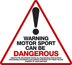 Warning Motorsports Can Be Dangerous