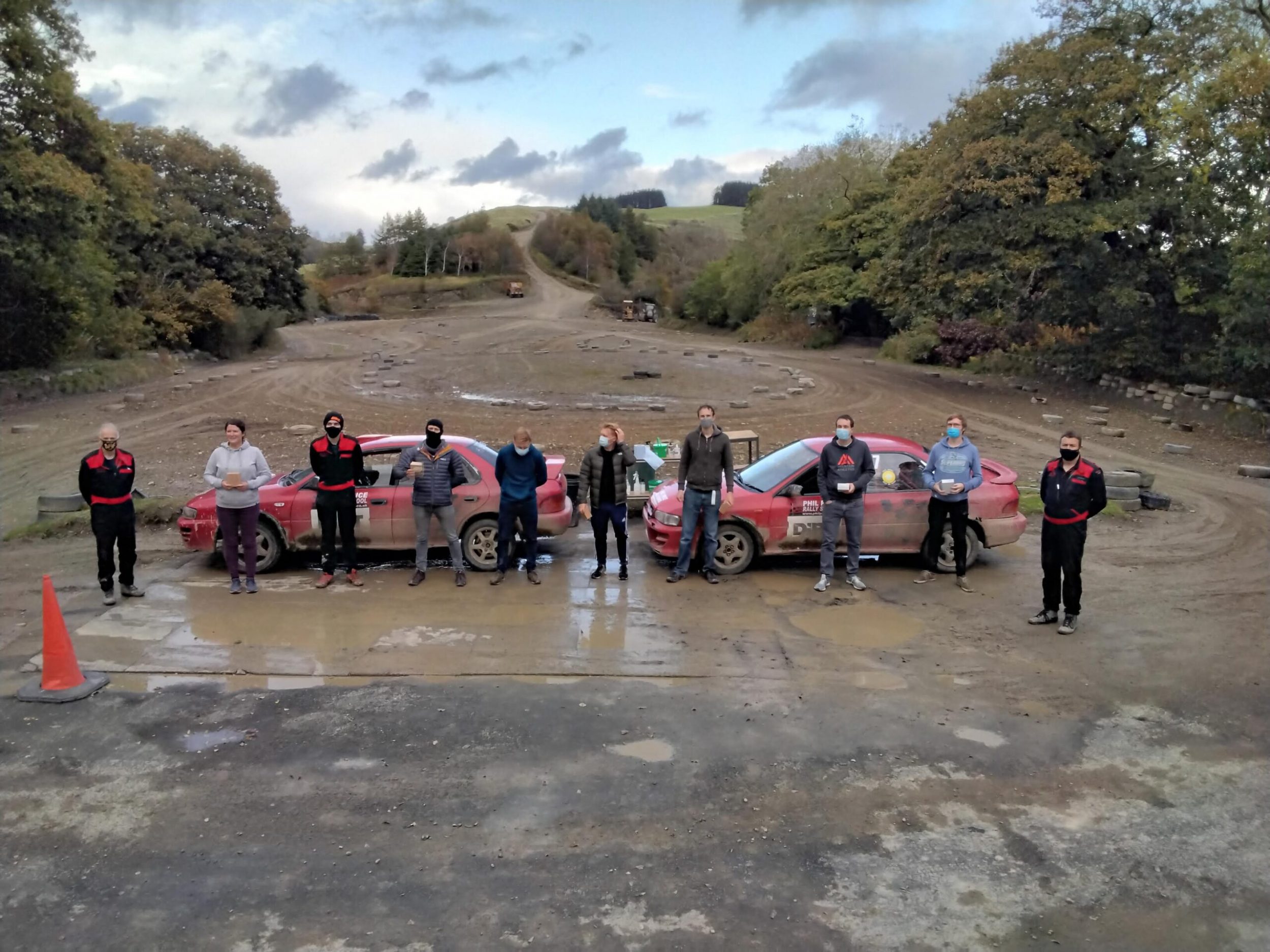 Rally School Group Rally driving course
